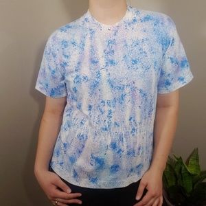 3/$25 Vintage Screen Stars Best Paint Splatter T